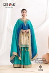 Sunehri By Gulzar Viscose Shimmer Online Readymade Suits Wholesale